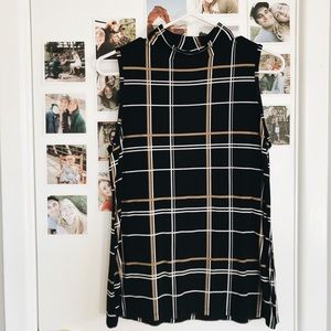 tank top with high neck